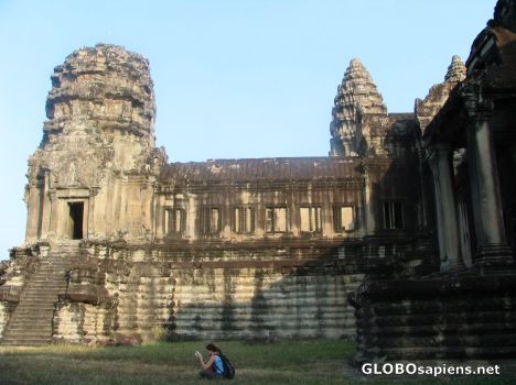 Postcard The lost city of Angkor