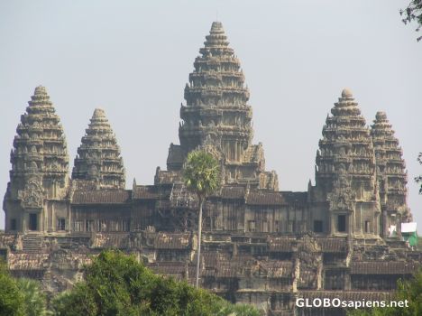 Postcard The lost city of Angkor