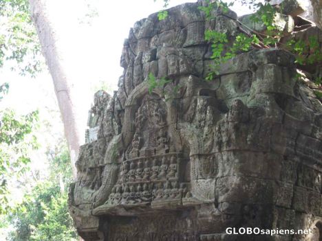 Postcard Ta Phom Ruins - Bayon Style