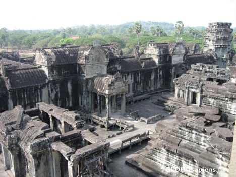Postcard The Angkor Wat - The Temples