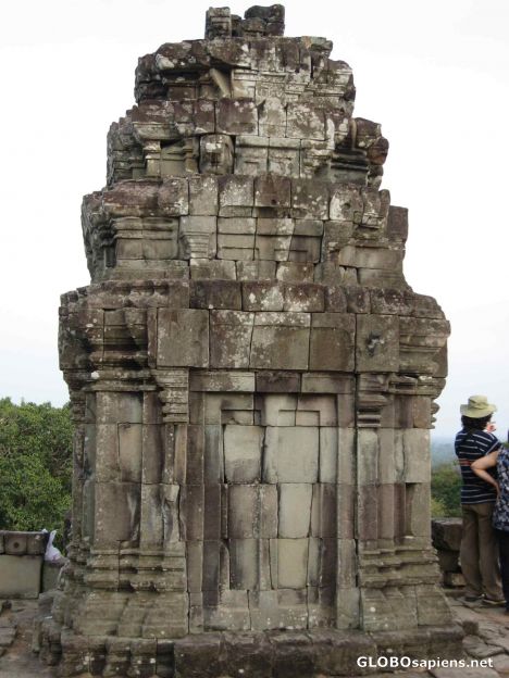 Postcard Phnom Bakheng Ruins