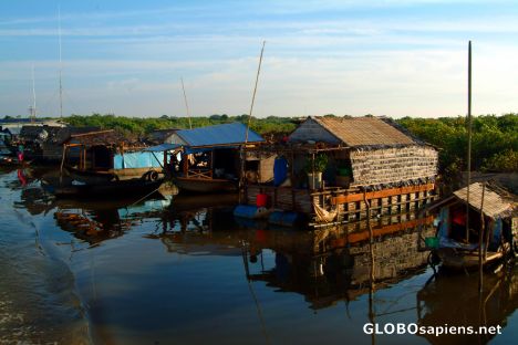 Postcard The Vietnamese in Cambodia