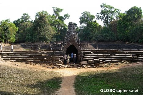 Postcard Neak Pean Temple