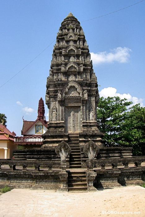 Postcard A Local Wat in South Siem Reap
