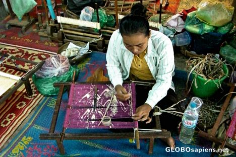 Postcard Institute For Khmer Traditional Textiles