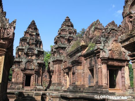 Postcard Banteay Sray