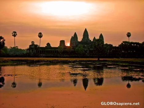 Postcard Cambodia, Angkor Wat
