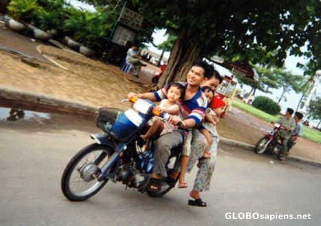 Postcard Family outing