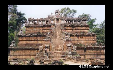 Postcard Pimeneakas temple.