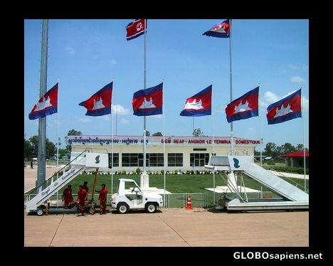 Postcard siem reap international airport