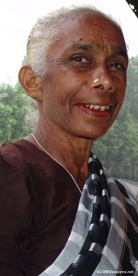 Postcard Betel Nut Chewer