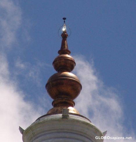Postcard Bejewelled top -  Ruwaneli Dagaba Anuradhapura