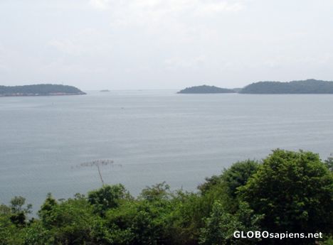 Postcard Entrance to Trincomalee harbour