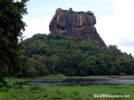 Postcard Sigiriya - on a cloudy day