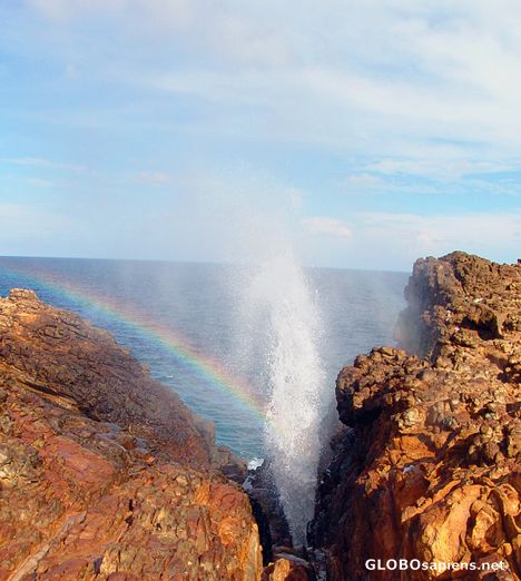 Postcard Hummanaya Blow Hole