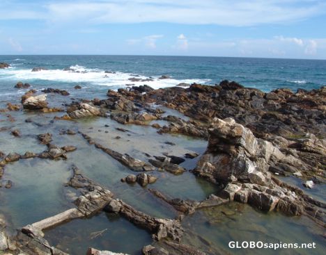 Postcard Rock Pools Dikwella Beach
