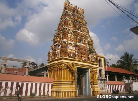 Postcard Vaitheeswara Kovil