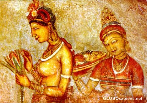 Postcard Fresco Painting