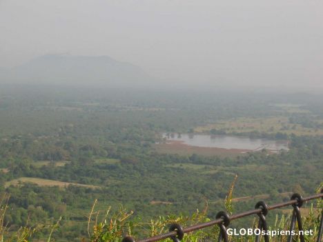 Postcard View from top of Sigiri Rock