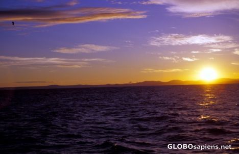 Sunset on Lake Tanganyika