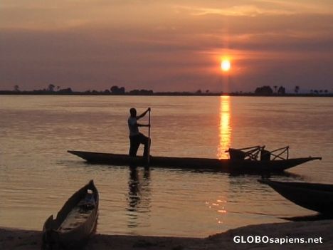 Congo sunset