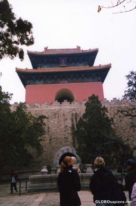 Postcard Ming Tombs