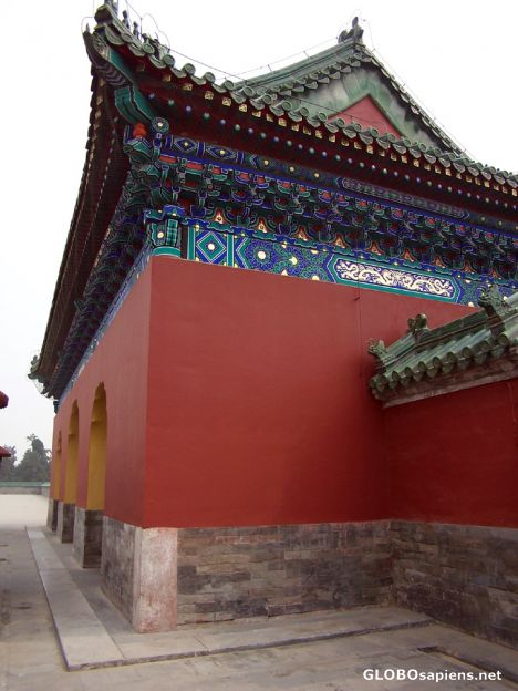 Postcard East Gate, The Temple of Heaven