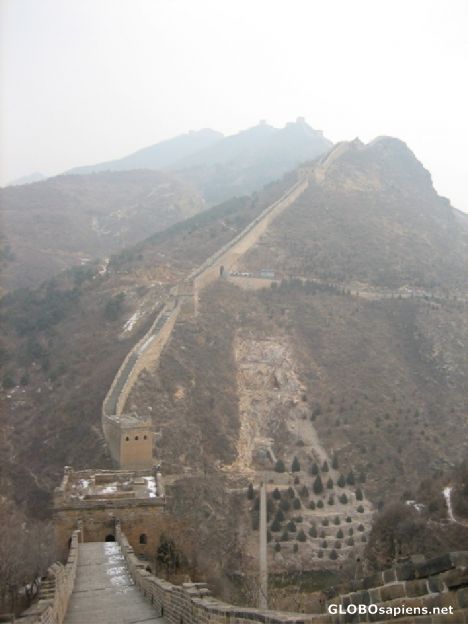 Postcard The Great Wall