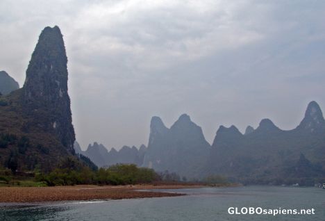 Postcard Lijang River 11