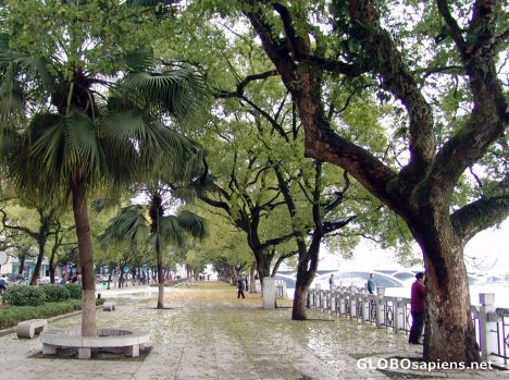 Postcard Li Riverside Daytime