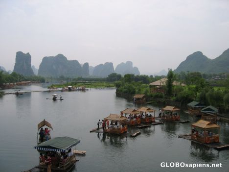 Postcard Guilin-Lijiang( Li River)