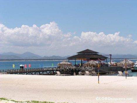Postcard The beautiful Wuzhizhou Island, Sanya