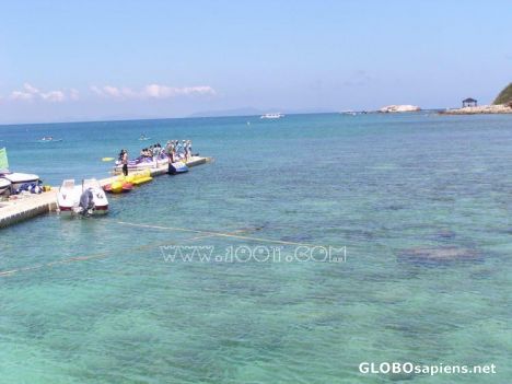 Postcard Wuzhizhou Island,Sanya, Hainan