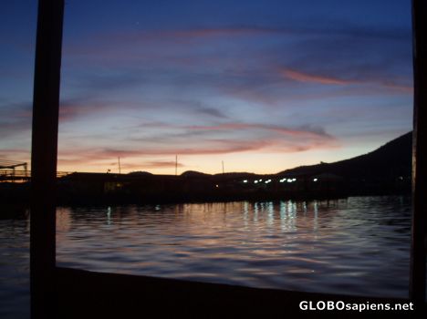 Postcard night view