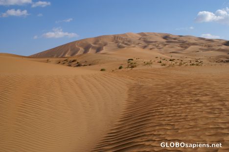 Postcard Dunes NE of Huhejaran lake
