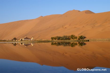 Postcard Badan Jilin Monastery
