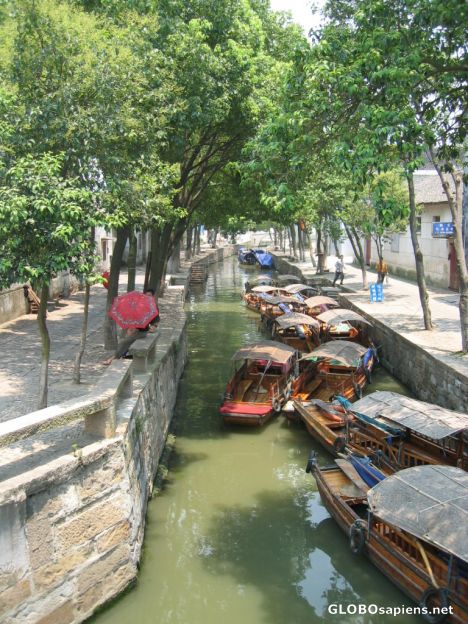 Postcard Traditional boats