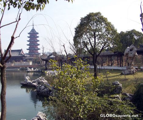 Postcard Pan Men Scenic Area