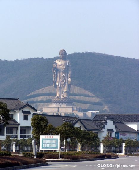 Postcard The 80 meter High Grand Buddha