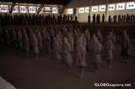 Postcard Terracotta Warriors