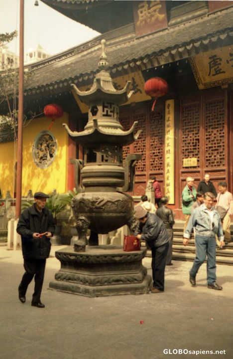 Postcard Incense Burner