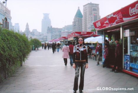 Postcard View Of Shanghai
