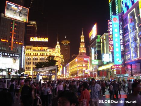 Postcard shanghai night 3