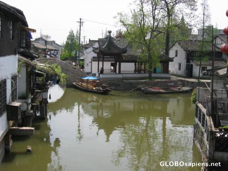 Postcard village view 4
