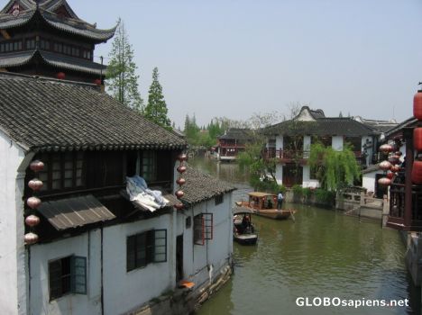 Postcard village view 5