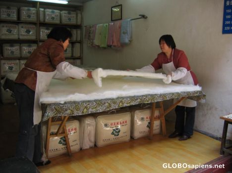 Postcard women working 2