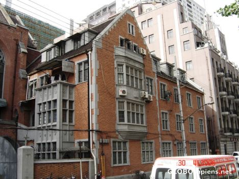 Postcard old building 1