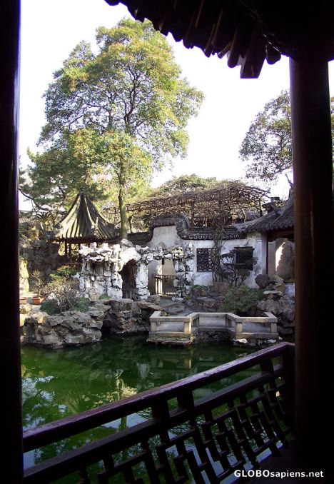 Postcard Yuyuan Gardens