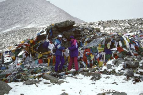 Postcard Drolma La 5670m