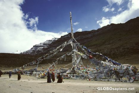 Postcard Pilgrims at Tarpoche